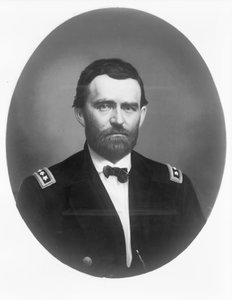 Kenraalimajuri Ulysses S. Grant, n. 1866 (kromolitografia) tekijältä American Photographer