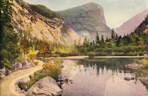 Mirror Lake, Yosemiten kansallispuisto (värikuva) tekijältä American Photographer