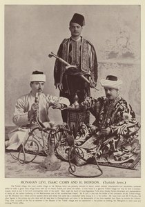 Monahan Levi, Isaac Cohn ja H Hondon, Turkin juutalaiset