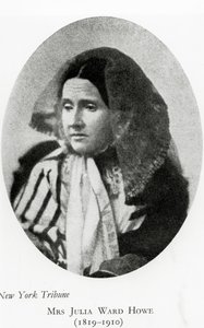 Rouva Julia Ward Howe, noin 1860-luku tekijältä American Photographer