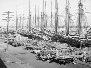 Muelle Tallapiedras, Havanna, n. 1904 (m/v kuva) tekijältä American Photographer
