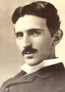Nikola Tesla (s/w-kuva) tekijältä American Photographer