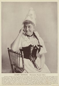 Olympe Bertrand, Normandian talonpoikatyttö