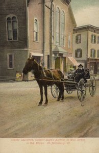 Orville Lawrence, Russell Sagen yhteistyökumppani Wall Streetillä 50-luvulla, St Johnsbury, Vermont, Yhdysvallat (värillinen kuva). tekijältä American Photographer