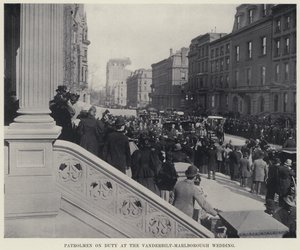 Päivystävät partiomiehet Vanderbilt-Marlborough -häissä (m/v kuva) tekijältä American Photographer