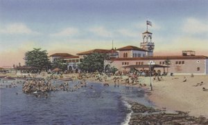 Marianao Beach, Marianao Bathing Beach (värillinen kuva) tekijältä American Photographer