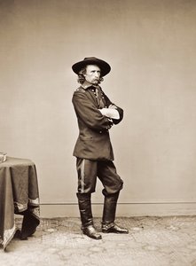 Kenraali George Armstrong Custerin muotokuva tekijältä American Photographer