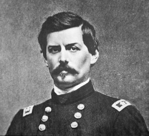 Kenraali George B. McClellanin muotokuva (mv/w kuva) tekijältä American Photographer