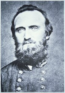 Muotokuva Thomas J. "Stonewall" Jacksonista (m/w kuva) tekijältä American Photographer