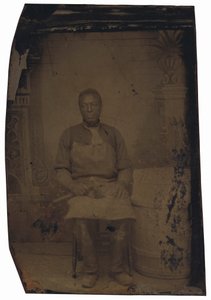 Portrait of a Cooper,c. 1890-luku (kuva) tekijältä American Photographer