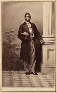 Miehen muotokuva,1860-luku (valokuva) tekijältä American Photographer