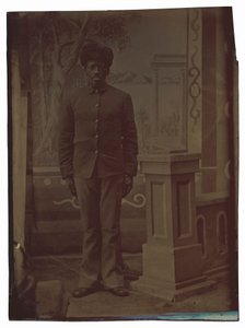Sotilaan muotokuva,c. 1880 (kuva) tekijältä American Photographer