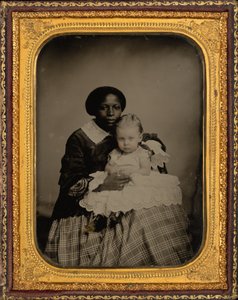 Naisen ja lapsen muotokuva, n. 1860 (kuva) tekijältä American Photographer