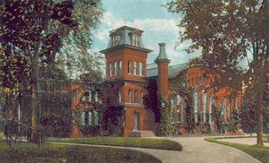 Poughkeepsie: College (värivalokuva). tekijältä American Photographer