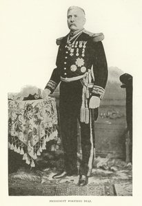 Presidentti Porfirio Diaz (mustavalkoinen valokuva) tekijältä American Photographer