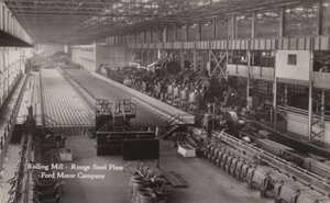 Valssaamo, Rouge Steel Plant; Ford Motor Company, Dearborn, Michigan tekijältä American Photographer