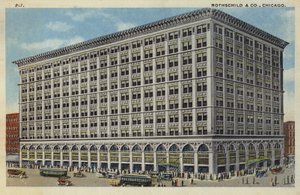 Rothschild  Co:n myymälä, Chicago, Illinois, Yhdysvallat (värillinen kuva). tekijältä American Photographer