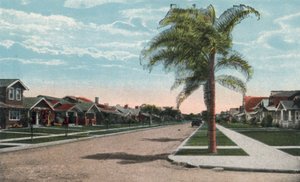 San Diego, Kalifornia: Residence Street (värikuva) tekijältä American Photographer