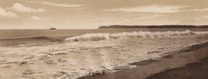 San Diego: Point Loma kaukana, San Diego (s/w-kuva). tekijältä American Photographer