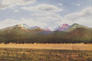 San Francisco Mountains, Arizona (värillinen kuva) tekijältä American Photographer