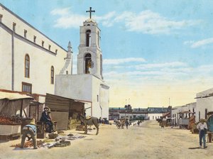 Katunäkymä, Juarez, Meksiko (värikuva) tekijältä American Photographer