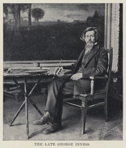 Edesmennyt George Inness (m/v kuva) tekijältä American Photographer