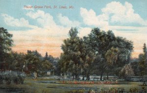 Tower Grove Park, St Louis, Mo (värikuva) (värikuva) tekijältä American Photographer
