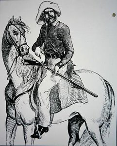 A Texas Ranger, n. 1845 (kaiverrus) tekijältä American School
