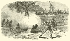 Kranaatin patteri, kesäkuu 1864 tekijältä American School