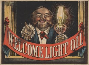 Welcome Light Oil -mainos tekijältä American School