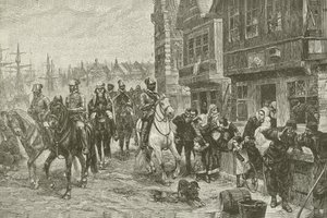 Alvas Last Ride läpi Amsterdamin, Chas Rochussenin maalauksesta tekijältä American School