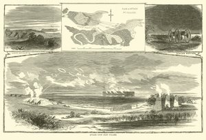 Hyökkäys Fort Pulaskiin huhtikuussa 1863 tekijältä American School