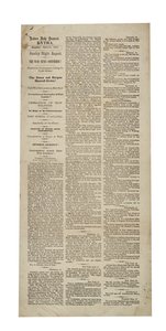 Auburn Daily Democrat Extra Re: Fort Sumter, 15. huhtikuuta 1861