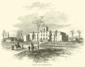 Capitol Milledgevillessä marraskuussa 1864 tekijältä American School