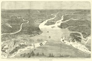 Charleston ja sen ympäristö, heinäkuu 1863 tekijältä American School