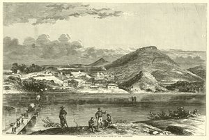 Chattanooga Tennesseen pohjoisrannalta syyskuussa 1863 tekijältä American School
