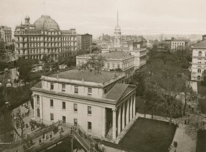 City Hall Park, NY (syväpaino) tekijältä American School