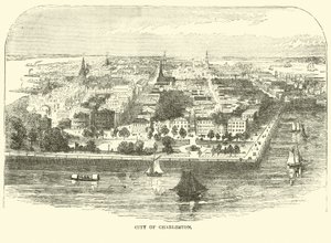 Charlestonin kaupunki toukokuussa 1862 tekijältä American School