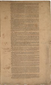 Perustuslaki, ensimmäinen painos, painanut Dunlap & Claypoole, 17.-19. syyskuuta 1787 (katso myös GLC 695933, GLC 695934 ja GLC 695936) tekijältä American School