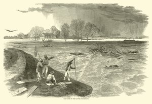 Crevasse Ala-Mississippissä, 1862 tekijältä American School