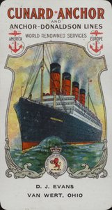 Cunard Ship - Aquitania tekijältä American School