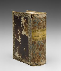 Majuri Ringgoldin kuolema, n. 1846-1848 (paperi ja verre-églomisé) tekijältä American School