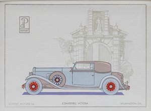 DuPont Motor Cars: Cabriolet Victoria, 1921 tekijältä American School
