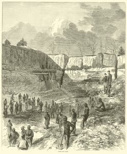 Dutch Gap Canal, lokakuu 1864 tekijältä American School