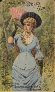Tyylikäs Lady Holding -tuuletin