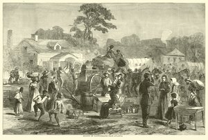 Konfederaatioiden pako Atlantasta, syyskuu 1864 tekijältä American School