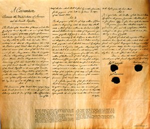 Telekopio Yhdysvaltojen Louisianan ostoa koskevasta sopimuksesta, 30. huhtikuuta 1803 tekijältä American School