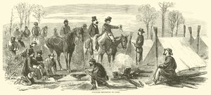 Metsästäjät palaavat leiriin, maaliskuu 1865 tekijältä American School