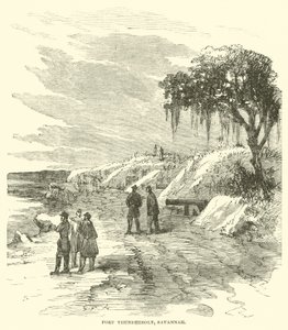 Fort Thunderbolt, Savannah, joulukuu 1864 tekijältä American School