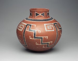 Foumile polychrome jar, Anasazi, 13001500 (keraaminen)